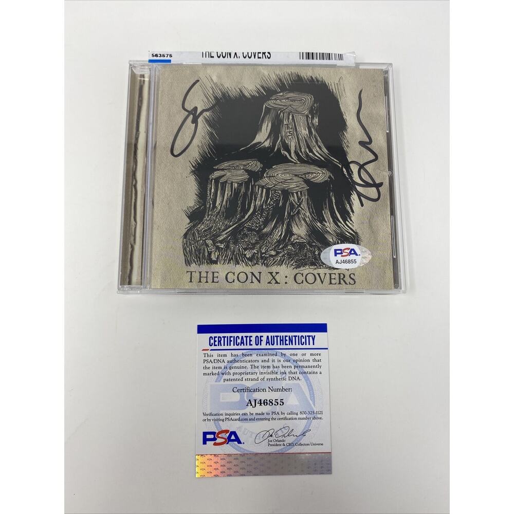TEGAN AND SARA SIGNED THE CON X COVERS CD W COA PSA DNA